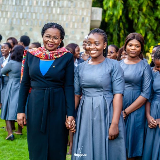 H.E Mme Dogbe the Prime Minister of Togo mentor of the Do Well Do Good PEWA (Program of Excellence for Women in Africa) program in Africa. title=