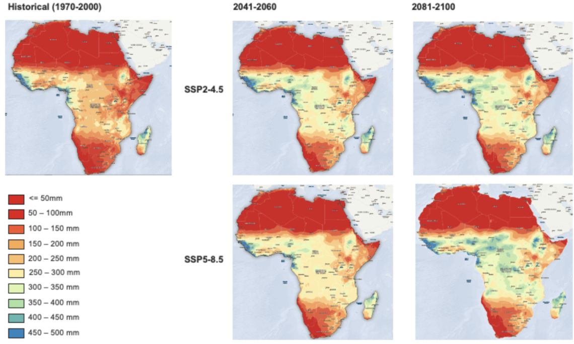 Africa and global warming: an uncertain future for agriculture Africa climate.